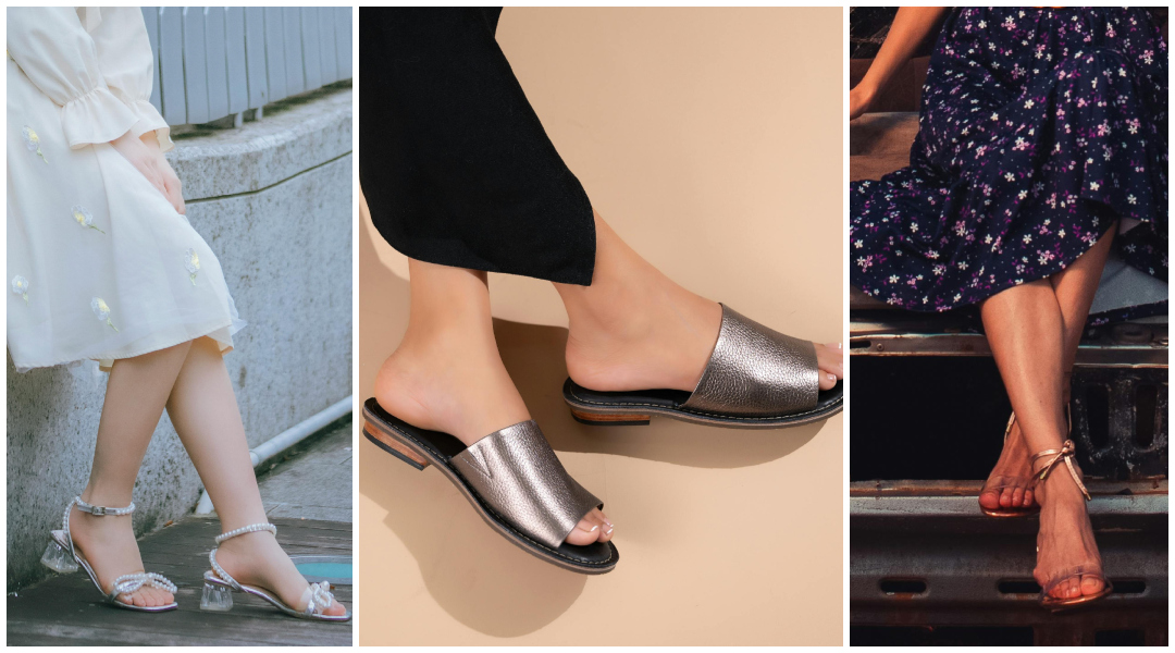 Sandale za leto 2025: Samo neka sija! 1 metalik sandale