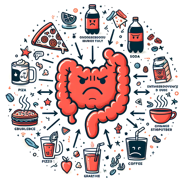 Ko ne sme da jede med: 9 situacija kada treba biti oprezan 5 Ko ne sme da jede med: ilustracija creva