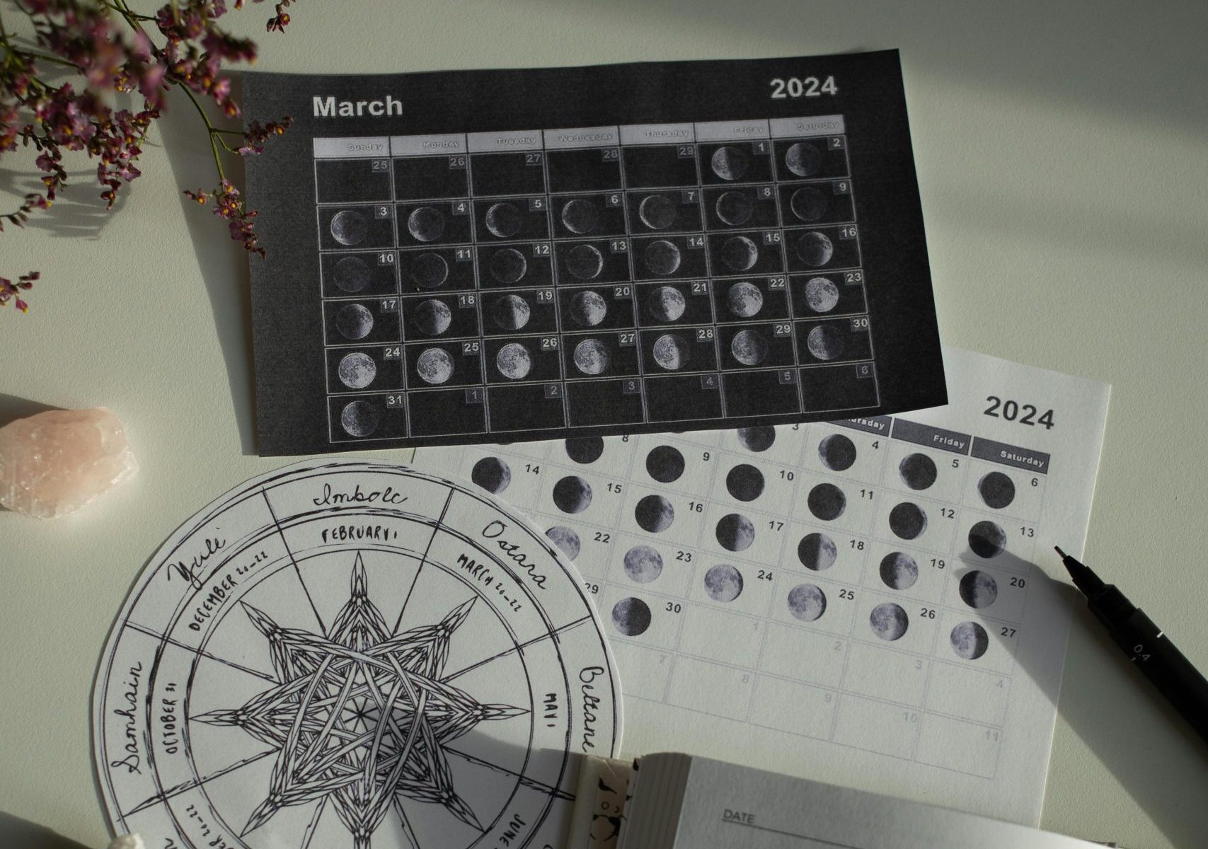 Moon Mapping: 8 faza Meseca koje menjaju produktivnost, energiju i ljubav – trend koji je zaludeo svet 1 Moon mapping - faze meseca: kalendar