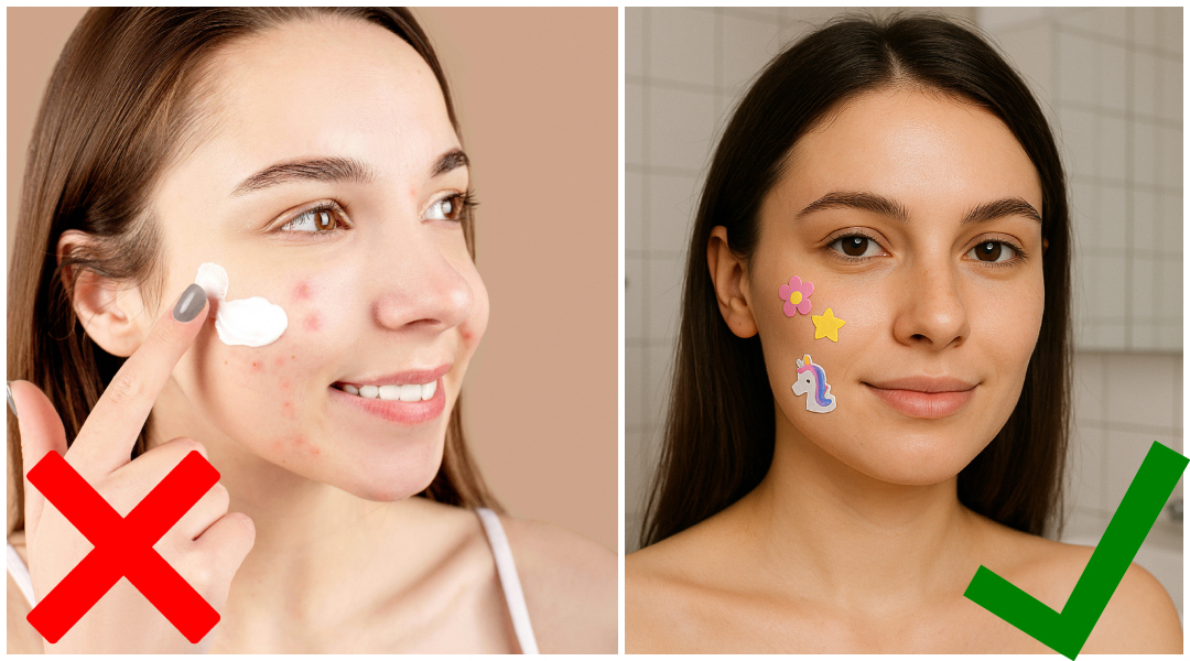 Pimple patches ili flasteri za bubuljice: devojke sa bubuljicama i flasterima