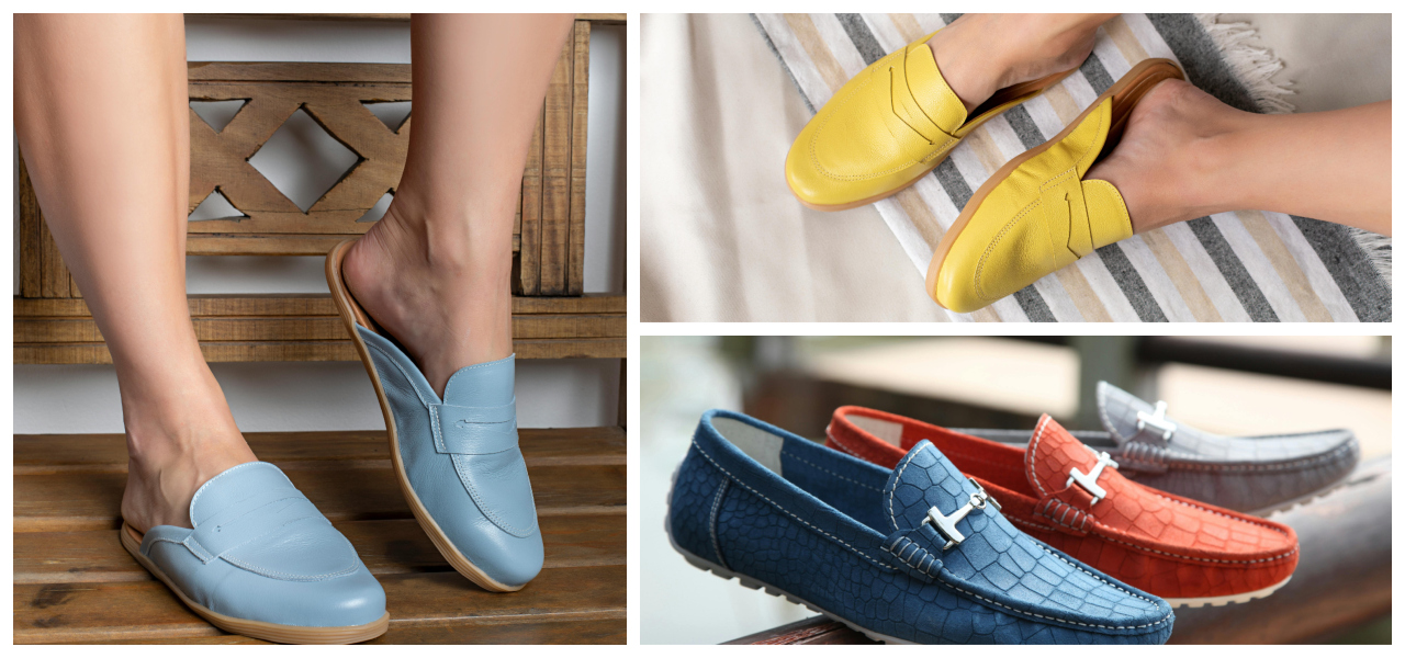 Obuća za proleće 2026: Kolaž sa mikasina - papučama