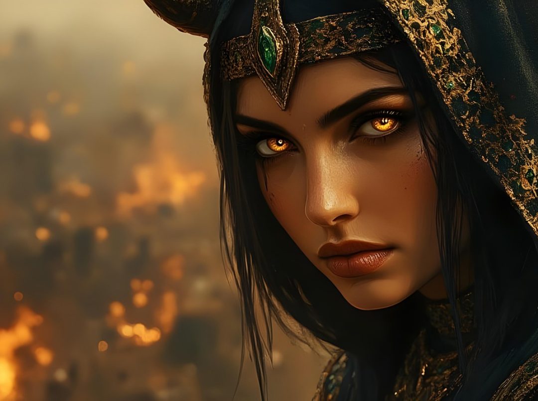 Dark astrology: devojka sa svetlećim očima